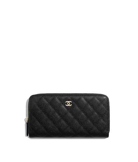 chanel long wallet price|Chanel long zipped wallet.